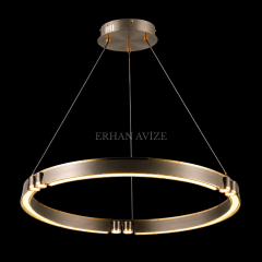 EASD-455-60 Modern Yuvarlak LED Avize