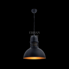 EART-14 30’luk Retro Siyah Avize