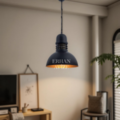 EART-14 30’luk Retro Siyah Avize