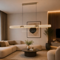 EASD-455-Y Modern Sıralı LED Yemek Masası Avizesi