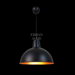 EART-22 30’luk Retro Siyah Avize