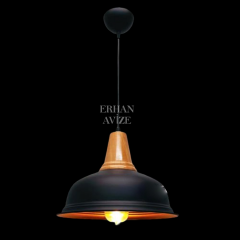 EART-20 32’lik Retro Siyah Avize