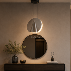 EASD-506 Gri Modern Dekoratif LED Sarkıt Avize