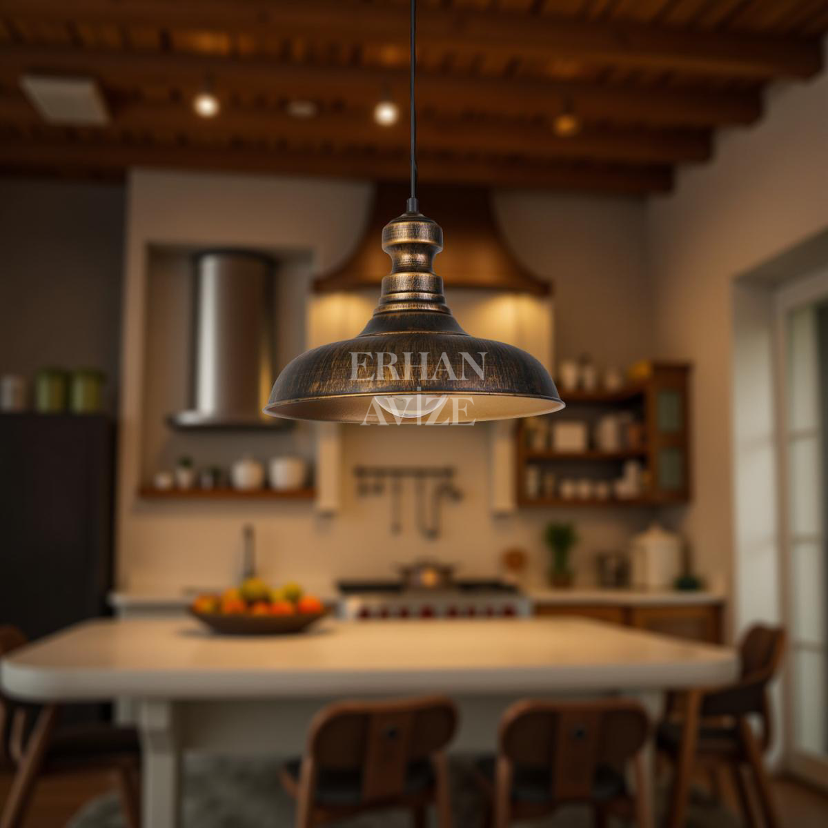 EART-28 33’lük Retro Patina Avize