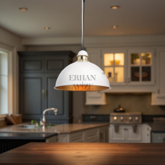 EART-29 30’luk Retro Beyaz Avize