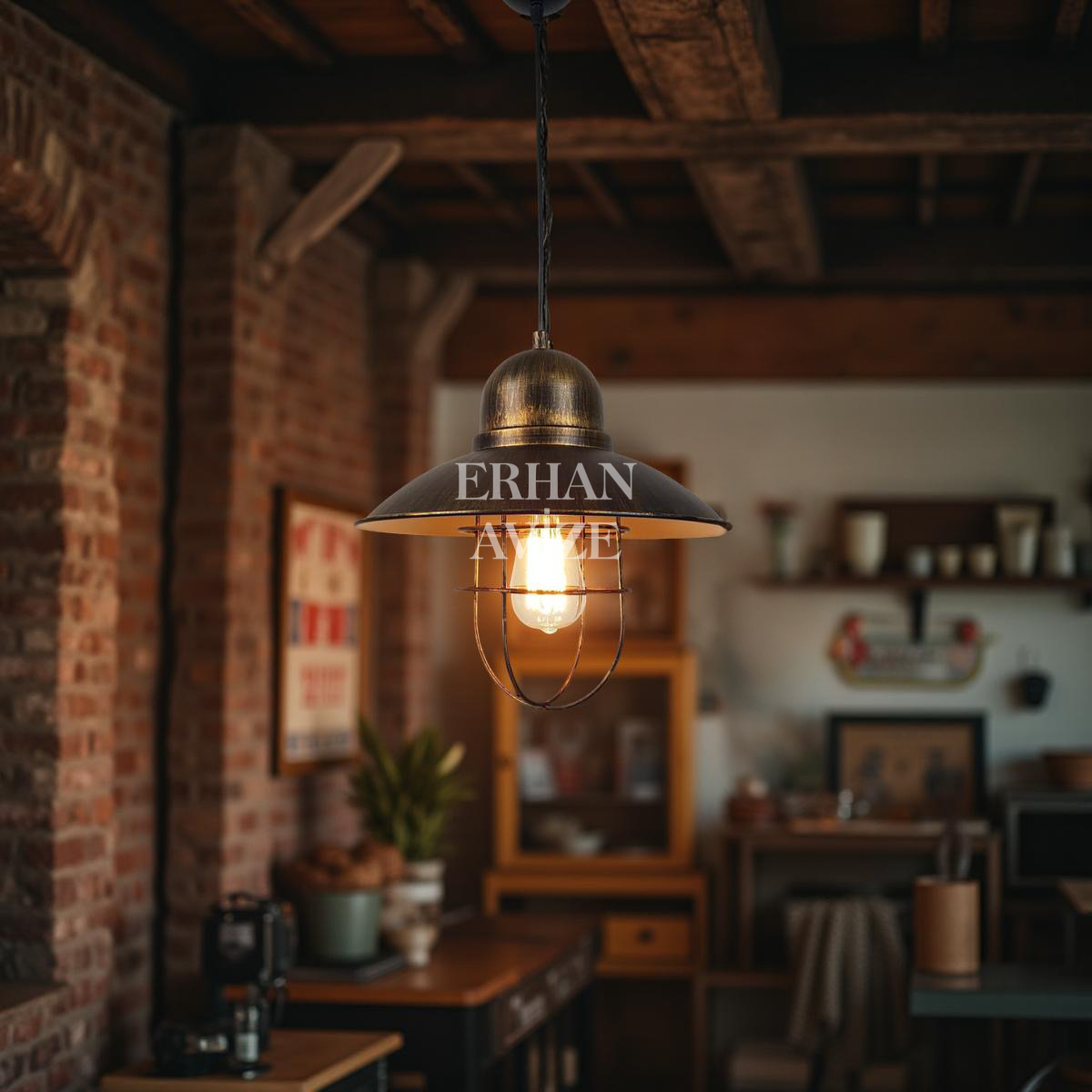 EART-38 30’luk Retro Yaş Gold Avize