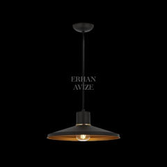 EART-42 30’luk Retro Siyah Avize