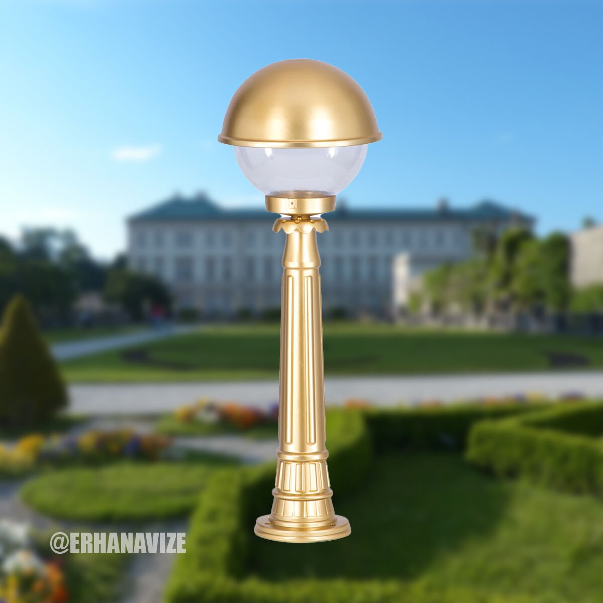 EAŞA-638 Şanlı Aydınlatma Alüminyum Kuşaklı Direkler