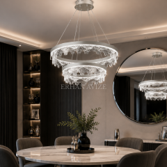 EASD-450 2’li Modern LED Avize – 60×40 cm