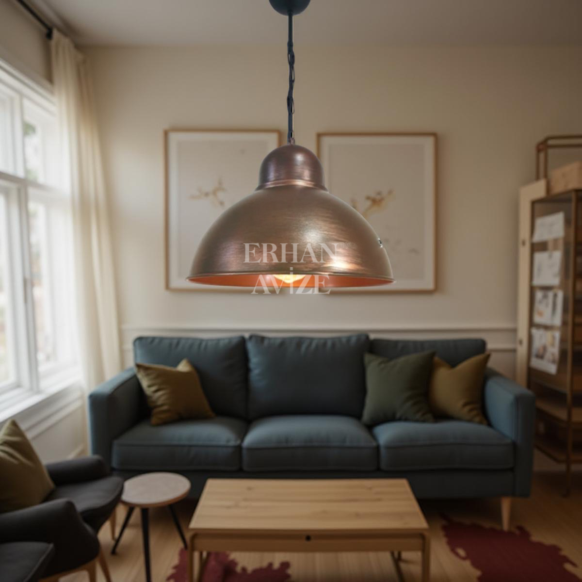 EART-51 30’luk Retro Patina avize