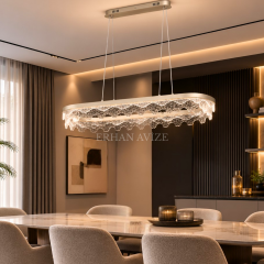 EASD-450 Yemek Masası Modern LED Avize