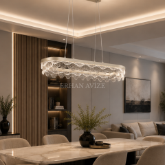EASD-450 Yemek Masası Modern LED Avize