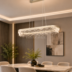 EASD-450 Yemek Masası Modern LED Avize