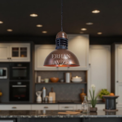 EART-54 30’luk Retro Platina Avize