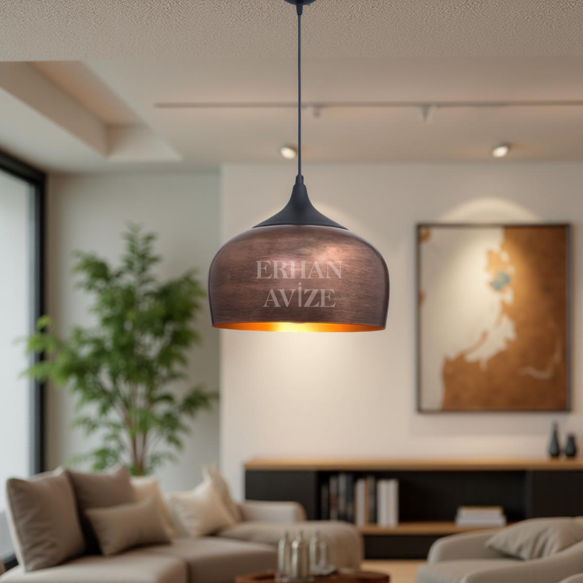 EART-58 30’luk Retro Patina Avize