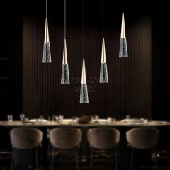 EAPV-151 YM 5’li Sıralı Gold LED Avize