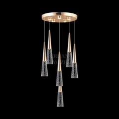 EAPV-151 6’lı Gold Sarkıt LED Avize