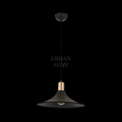 EART-60 33’lük Retro Siyah Avize