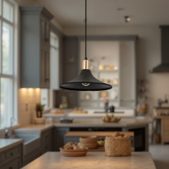 EART-60 33’lük Retro Siyah Avize