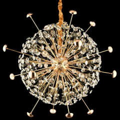 EASD-406 Gold Kristal Modern Avize – 60 cm