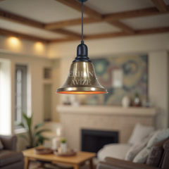 EART-71 20’lik Retro Statik Altın Avize