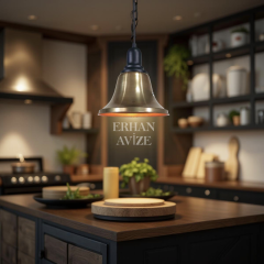 EART-71 20’lik Retro Statik Altın Avize