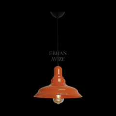 EART-75 27’lik Retro Turuncu Avize