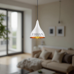 EART-74 22 Retro Beyaz Avize