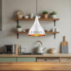 EART-74 22 Retro Beyaz Avize