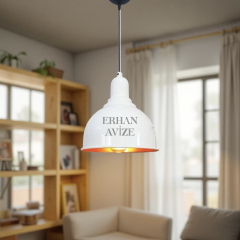 EART-81 18’lik Retro Beyaz Avize