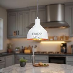 EART-81 18’lik Retro Beyaz Avize