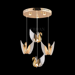 EAAD-84 4’lü Gold Sarkıt LED Avize