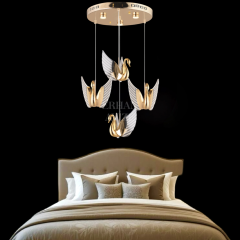 EAAD-84 4’lü Gold Sarkıt LED Avize