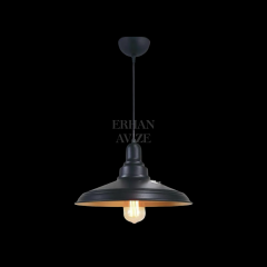 EART-80 32’lik Retro Siyah Avize