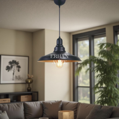 EART-80 32’lik Retro Siyah Avize